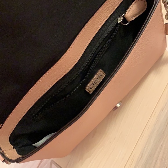 Chaps pink mauve cross body bag. - Picture 7 of 8